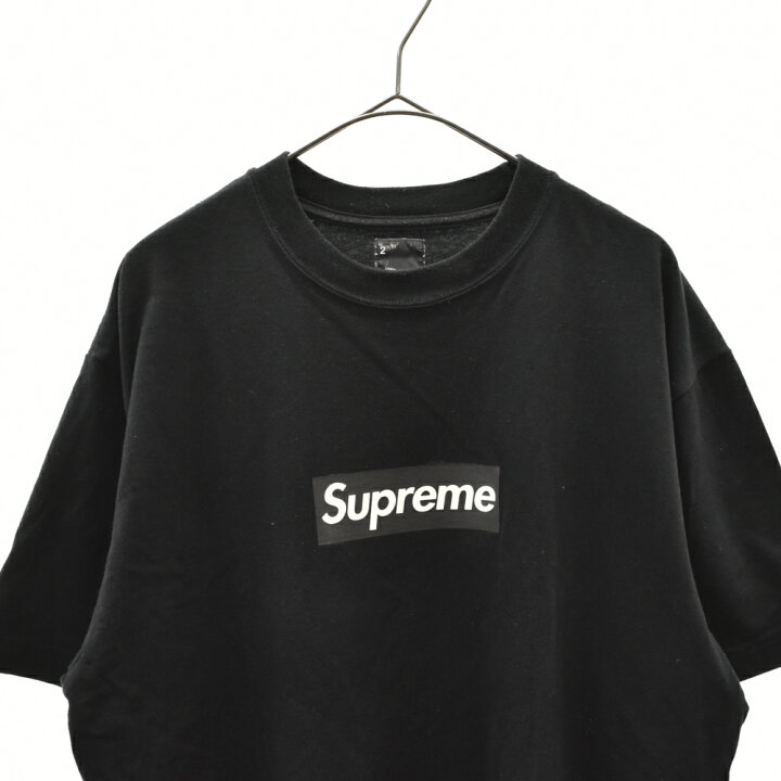 シュプリームBOXロゴ クルーネック半袖Tシャツ ボックス ブラック