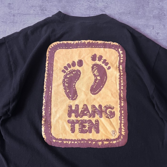90s “Hang ten” logo tee 90年代 ハングテン ロゴtee | Vintage.City 古着屋、古着コーデ情報を発信