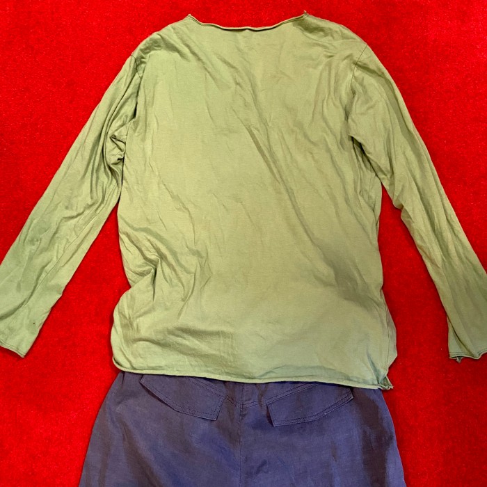used 長袖Tシャツ 緑 ロンT ピスタチオグリーン | Vintage.City 古着屋、古着コーデ情報を発信