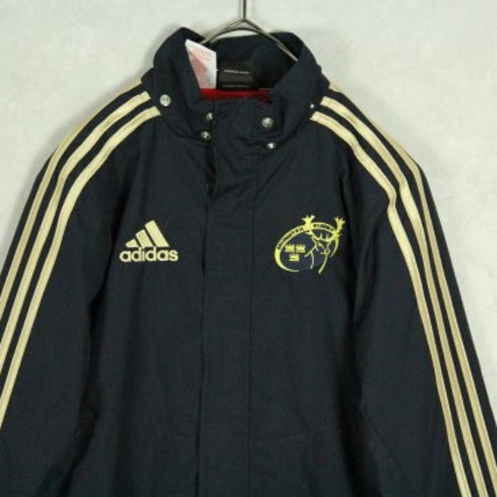 "adidas" gold line&embroidery jacket | Vintage.City 古着屋、古着コーデ情報を発信