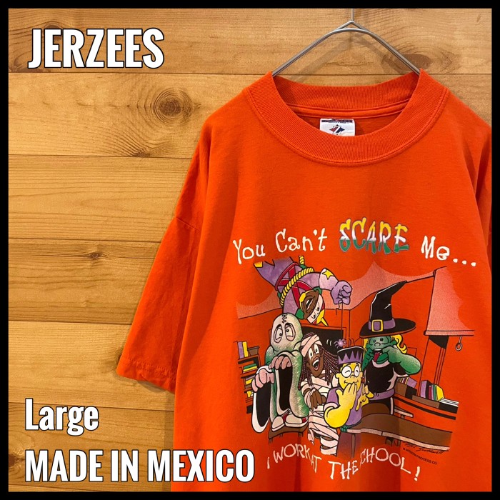 【JERZEES】 MEXICO製 イラストTシャツ オレンジ L US古着 | Vintage.City 古着屋、古着コーデ情報を発信