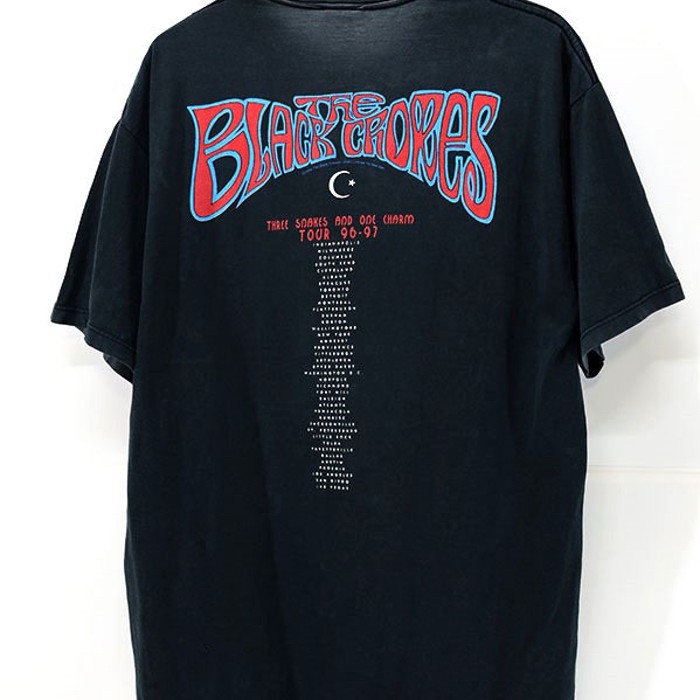 90s USA BLACK CROWES Hard Rock Band T-S | Vintage.City 古着屋、古着コーデ情報を発信