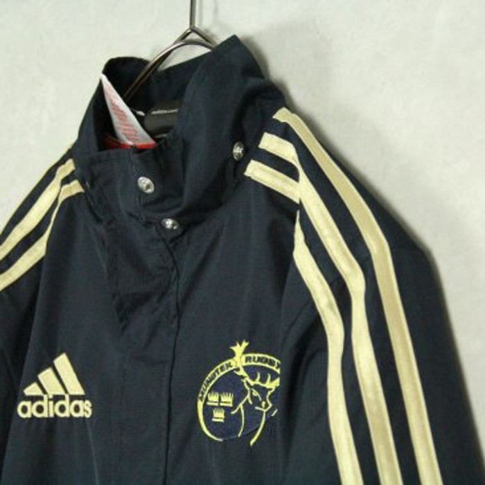 "adidas" gold line&embroidery jacket | Vintage.City 古着屋、古着コーデ情報を発信