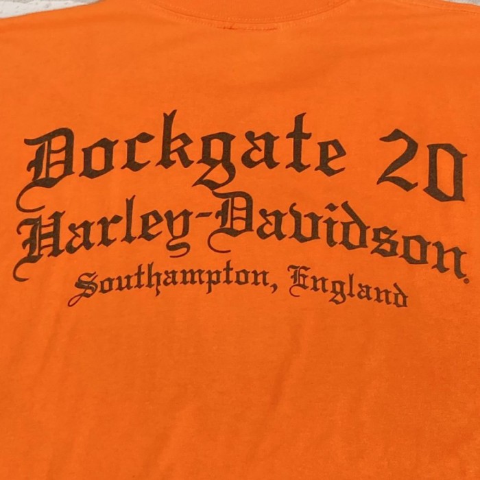 HARLEY-DAVIDSON オレンジカラー　ロゴプリントTシャツ | Vintage.City Vintage Shops, Vintage Fashion Trends