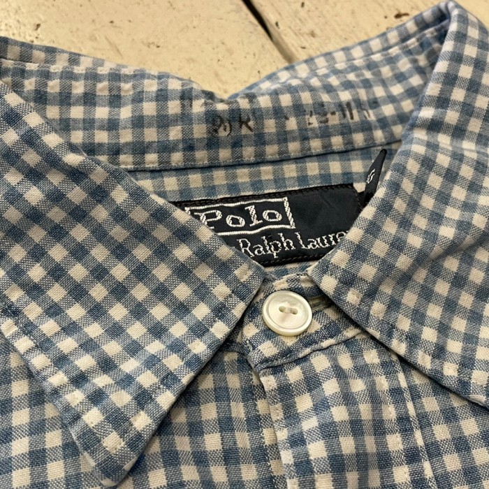 Ralph Lauren S/Sギンガムチェックシャツ | Vintage.City 古着屋、古着コーデ情報を発信