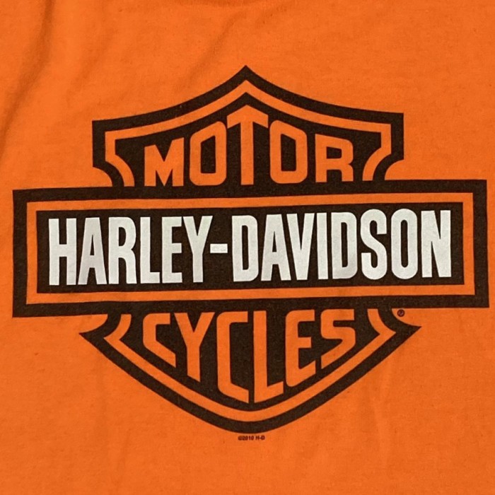 HARLEY-DAVIDSON オレンジカラー　ロゴプリントTシャツ | Vintage.City Vintage Shops, Vintage Fashion Trends