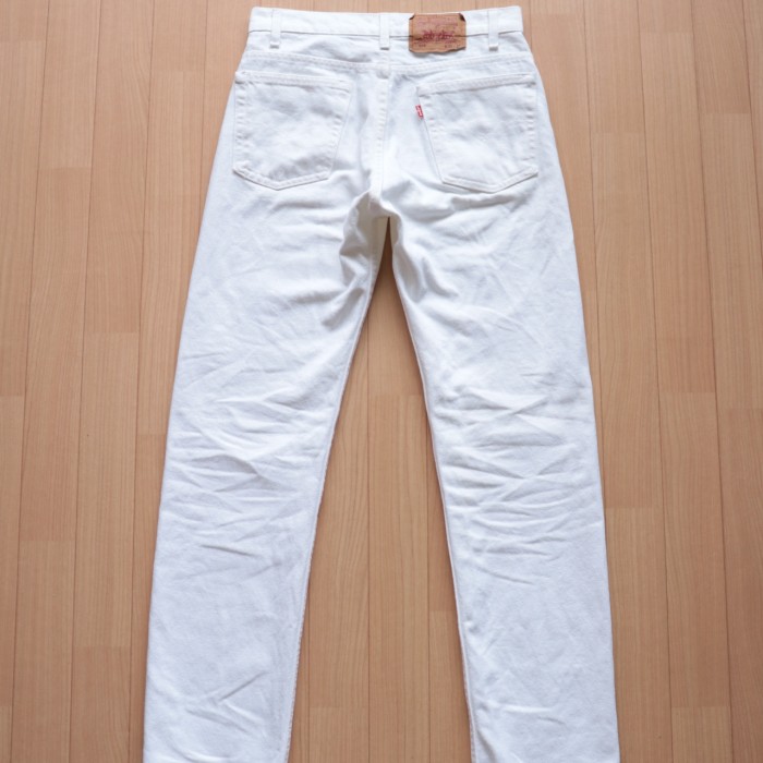 Vintage Levis 505 white denim pants | Vintage.City 빈티지숍, 빈티지 코디 정보