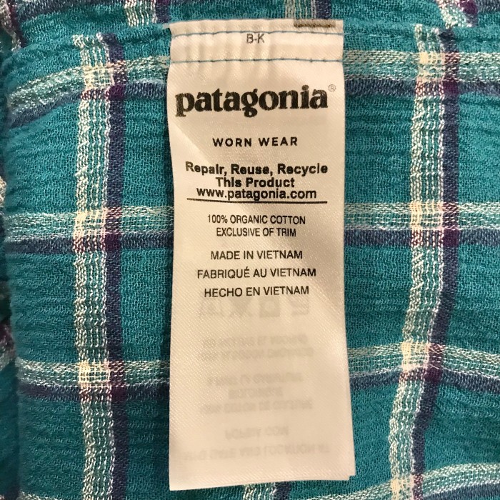 "patagonia" S/S シアサッカーシャツ | Vintage.City 古着屋、古着コーデ情報を発信