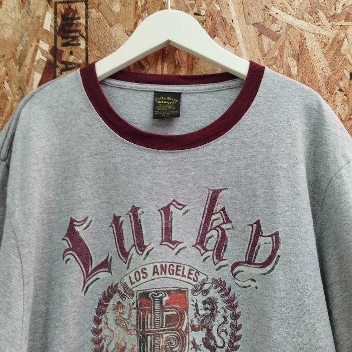 USA製 LUCKY BRAN リンガーTシャツ | Vintage.City 古着屋、古着コーデ情報を発信