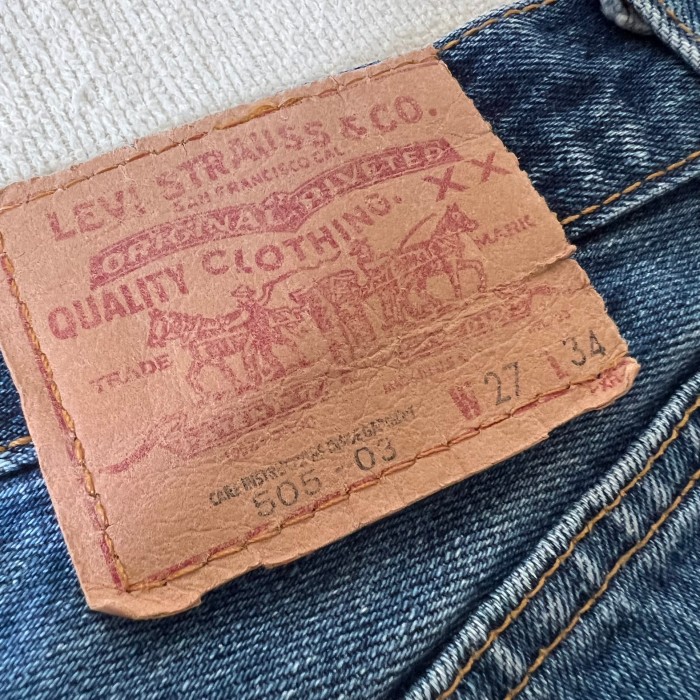 Levi's 505 USA製 27インチ リーバイス デニム  ヴィンテージ | Vintage.City 古着屋、古着コーデ情報を発信