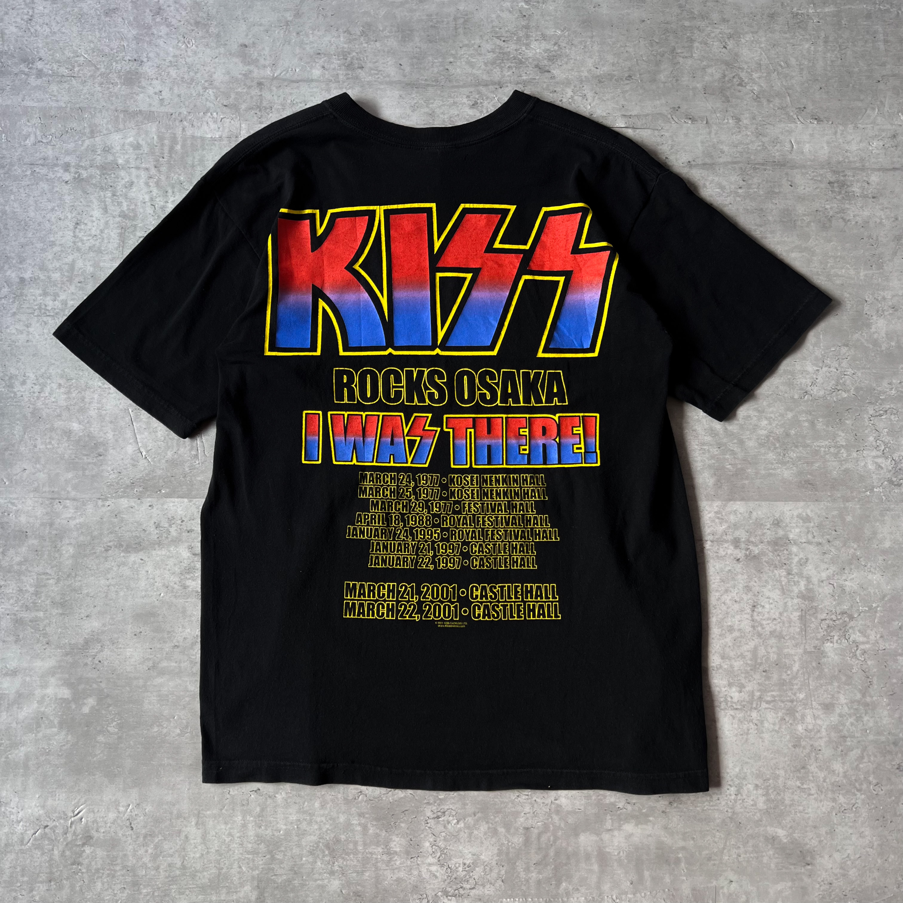 01s “KISS” tour tee キス ツアーtシャツ バンドtシャツ | Vintage.City