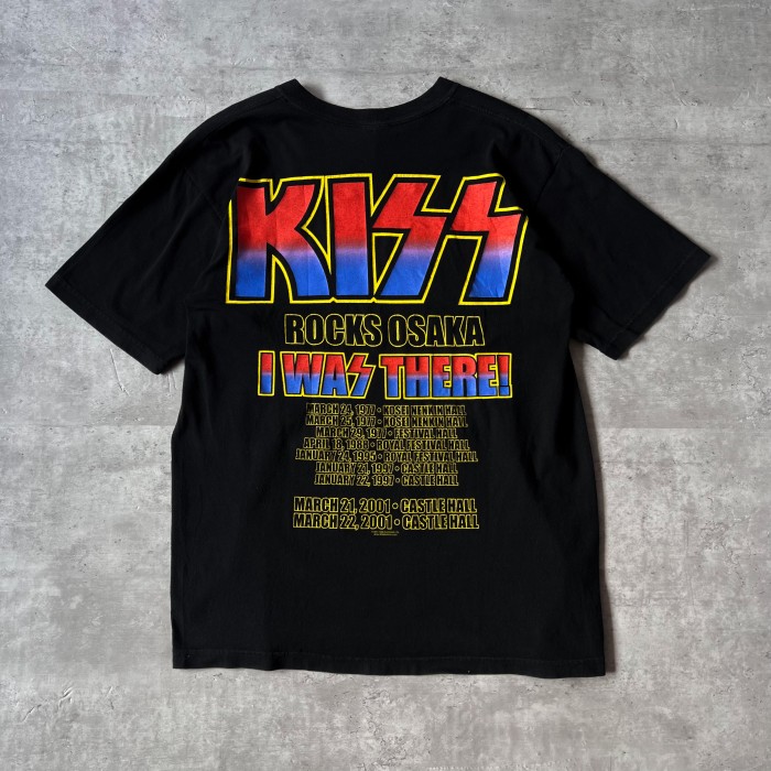 01s “KISS” tour tee キス ツアーtシャツ バンドtシャツ | Vintage.City 古着屋、古着コーデ情報を発信