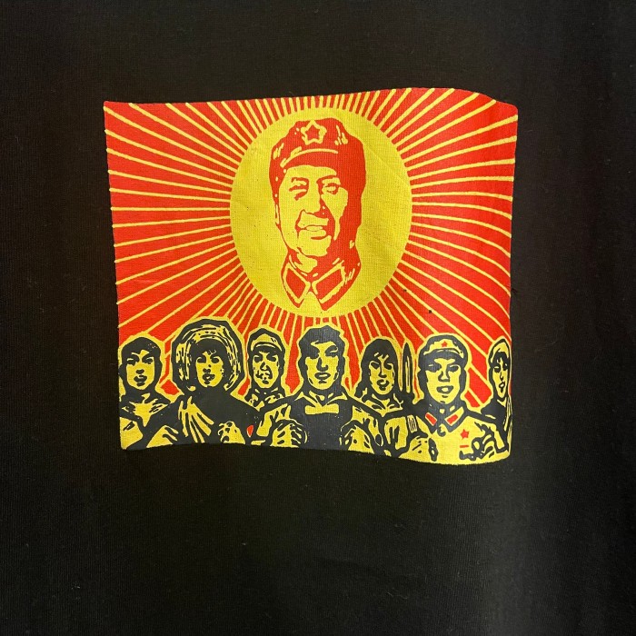 US 古着 “毛沢東” 文化大革命 print Tシャツ | Vintage.City 古着屋、古着コーデ情報を発信