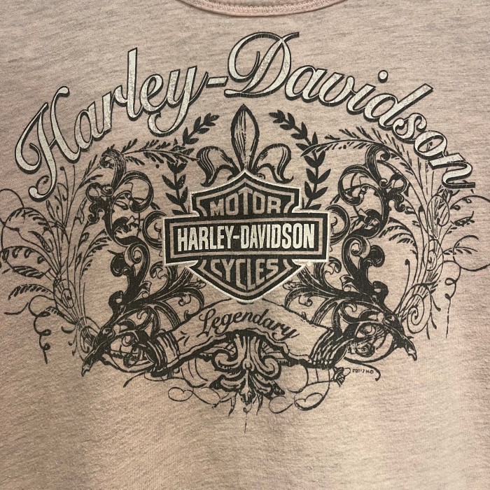 HARLEY-DAVIDSON レディース vine print Tシャツ | Vintage.City 빈티지숍, 빈티지 코디 정보