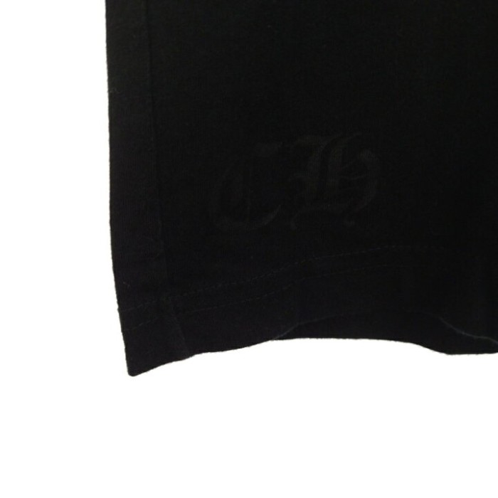 クロムハーツネックロゴTシャツ 半袖カットソー ポケT ブラック/ホワイト | Vintage.City 古着屋、古着コーデ情報を発信