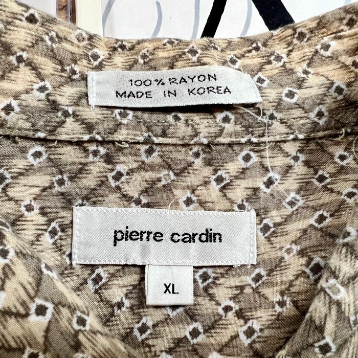 1990年代/Pierre Cardin/総柄 半袖シャツ/柄シャツ/レーヨン | Vintage.City 古着屋、古着コーデ情報を発信