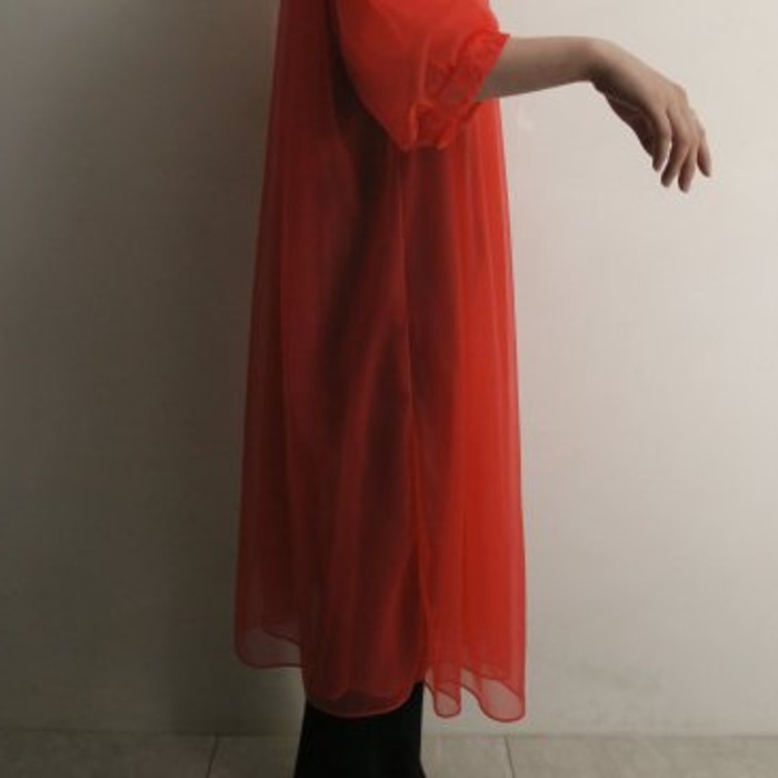 One point lace decoration sheer cardigan | Vintage.City 古着屋、古着コーデ情報を発信