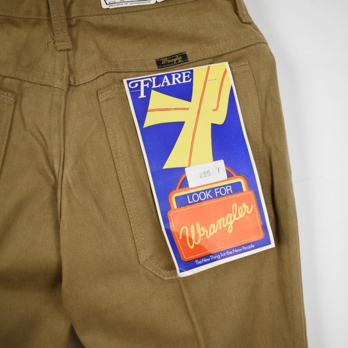 70's EURO Wrangler デッドストック ラングラー フレア | Vintage.City 古着屋、古着コーデ情報を発信