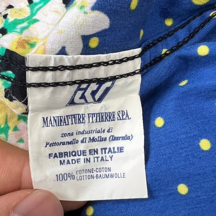 90s VERSACE Total pattern shirt 猫 騎士 花 ド | Vintage.City 古着屋、古着コーデ情報を発信