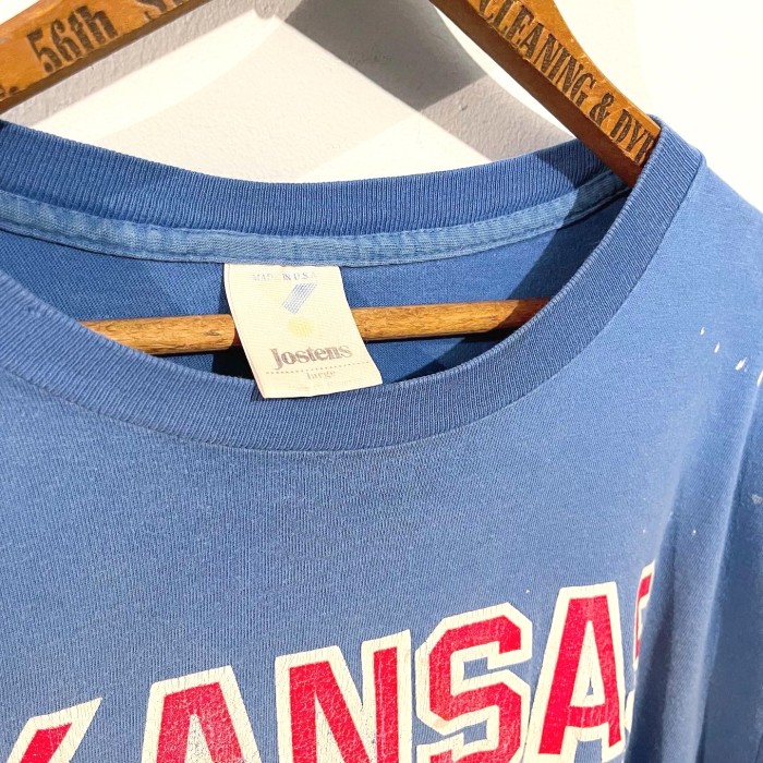 1991'y KANSAS JAYHAWKS T-shirt | Vintage.City 古着屋、古着コーデ情報を発信