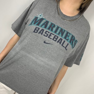 NIKE × MLB シアトル マリナーズ XXLサイズ  ドライTシャツ