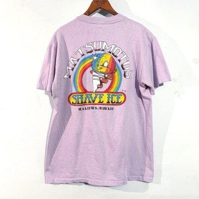 1986'y MATSUMOTO'S SHAVE ICE T-shirt | Vintage.City 古着屋、古着コーデ情報を発信