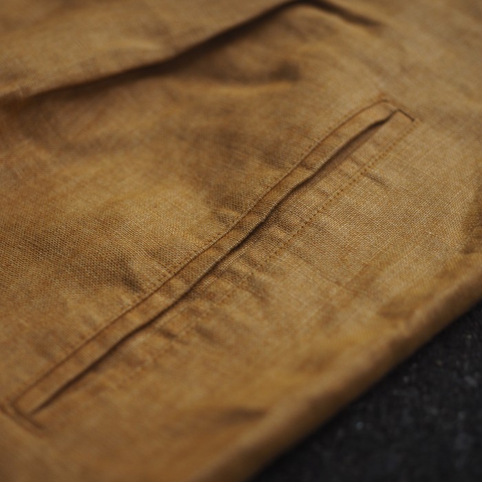Linen Plain Tapered Slacks | Vintage.City 古着屋、古着コーデ情報を発信