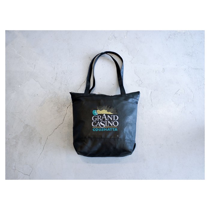 Old Embroidered Leather Tote Bag | Vintage.City 古着屋、古着コーデ情報を発信