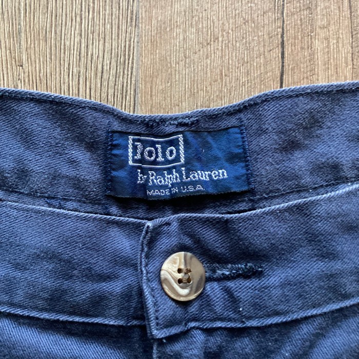 POLO by Ralph Lauren 2tuck CHINO SHORTS | Vintage.City
