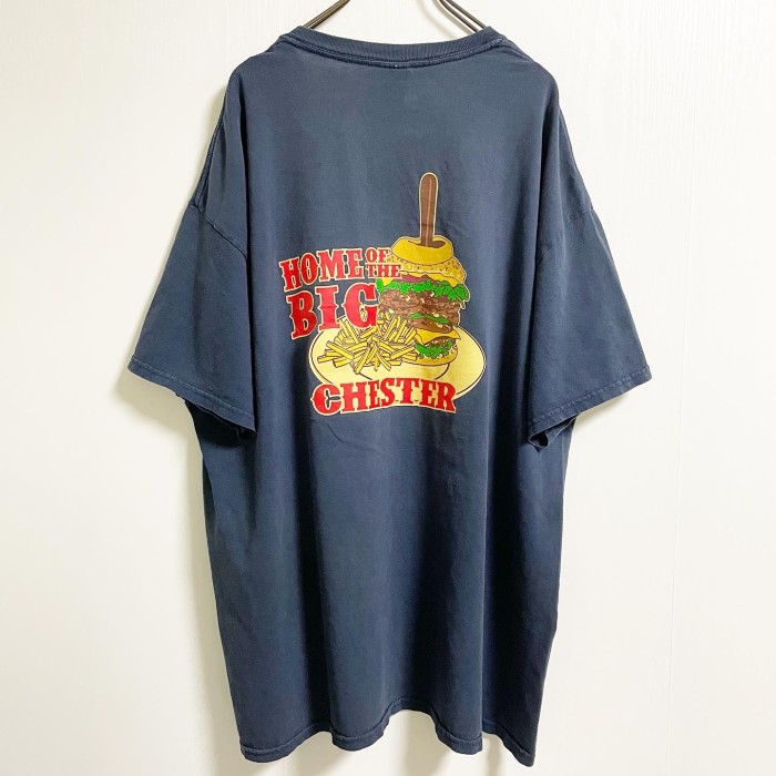 古着　半袖バックプリントTシャツ　ハンバーガー | Vintage.City 古着屋、古着コーデ情報を発信