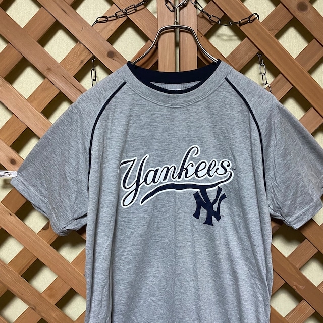 メジャーリーグベースボール ニューヨークヤンキース tシャツ グレー 