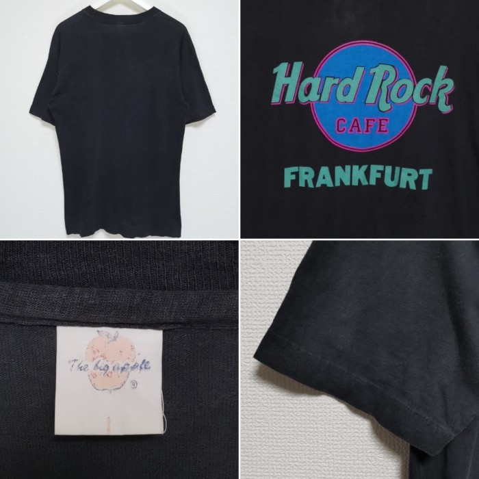 L 80s HARDROCK CAFE Tシャツ SEATTLE 黒 USA製 | Vintage.City 빈티지숍, 빈티지 코디 정보
