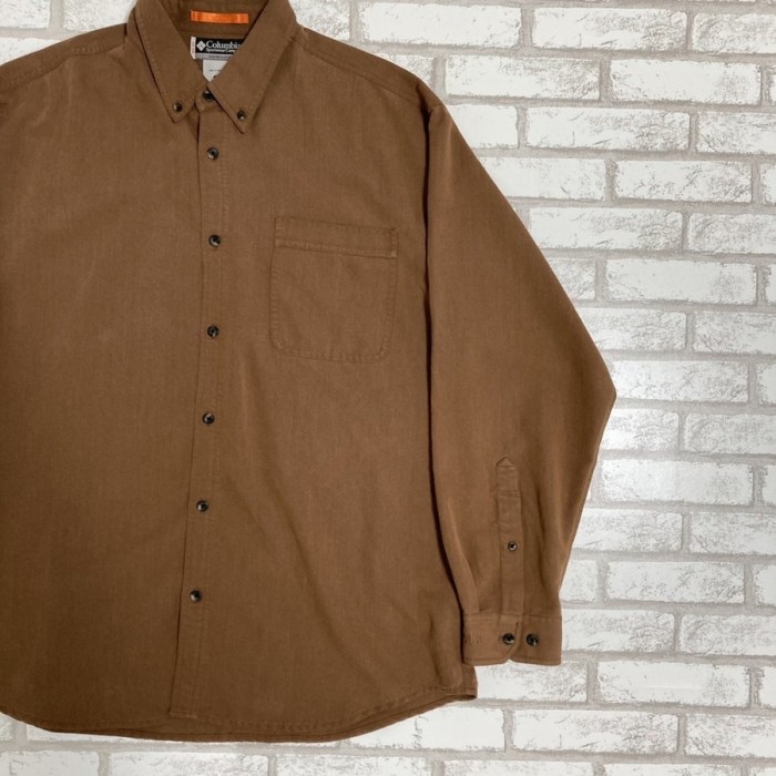 Columbia(コロンビア)　ブラウン　茶色　長袖シャツ　メンズXLサイズ　　 | Vintage.City 古着屋、古着コーデ情報を発信