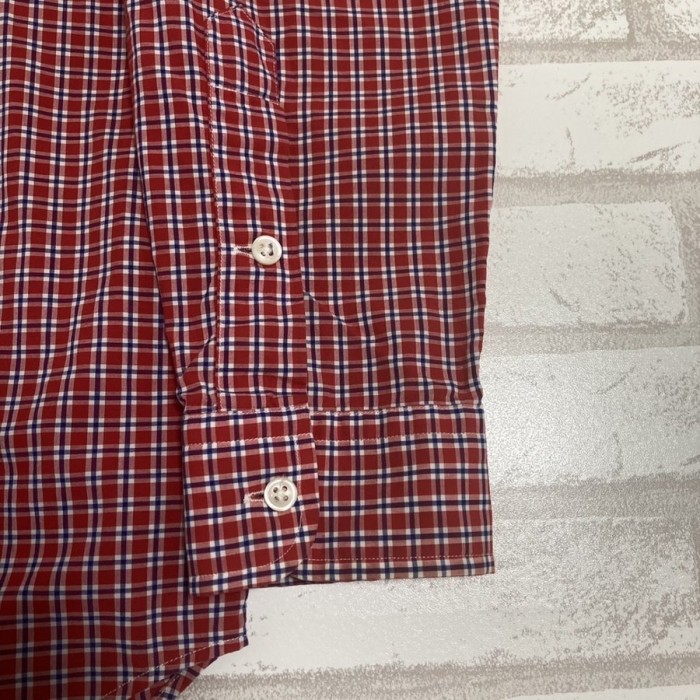 RALPH LAUREN(ラルフ・ローレン) 　赤×白×青チェック長袖ワイシャツ | Vintage.City 古着屋、古着コーデ情報を発信
