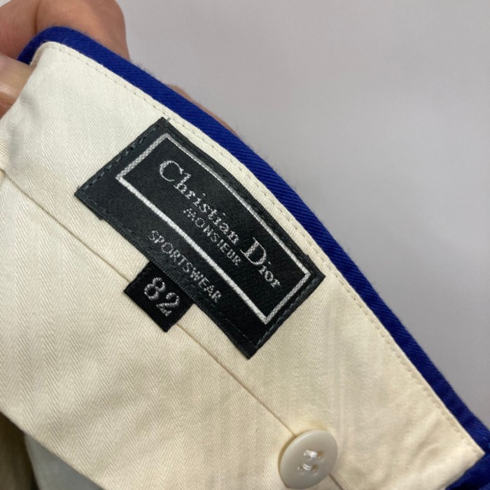 新品Christian Diorカラーパンツ　w82 | Vintage.City 古着屋、古着コーデ情報を発信