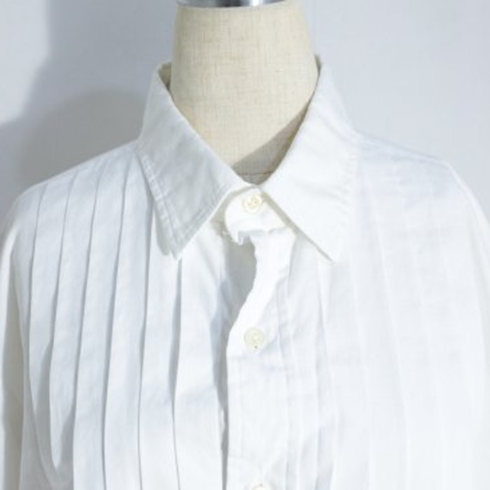 "Polo Ralph Lauren" Pleated Shirt | Vintage.City 빈티지숍, 빈티지 코디 정보