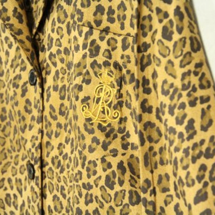 "Ralph Lauren" leopard open collar shirt | Vintage.City Vintage Shops, Vintage Fashion Trends
