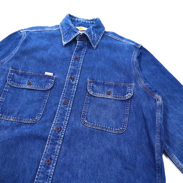 CARHARTT デニムワークシャツ L ACTWUタグ 80年代 USA製 | Vintage.City 古着屋、古着コーデ情報を発信