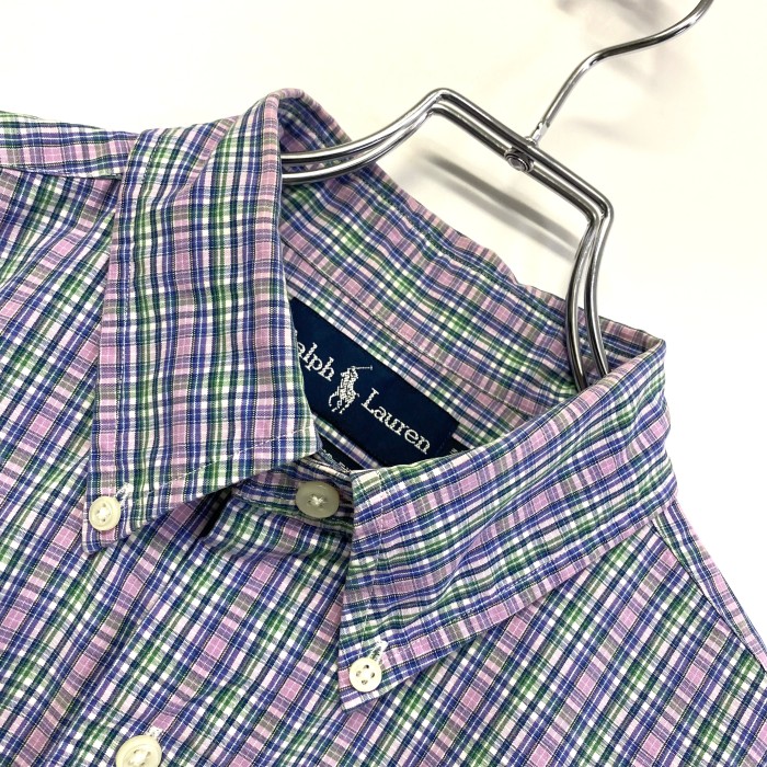 美品 90's古着 Ralph Lauren コットンBDシャツ メンズL | Vintage.City 古着屋、古着コーデ情報を発信