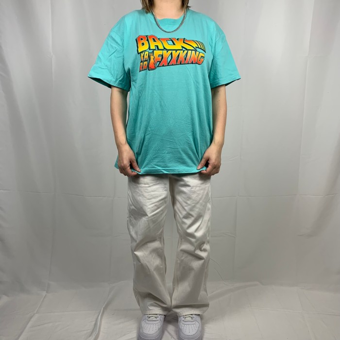 【FR2】月桃　バック・トゥ・ザ・フューチャー　パロディロゴTシャツ | Vintage.City 빈티지숍, 빈티지 코디 정보