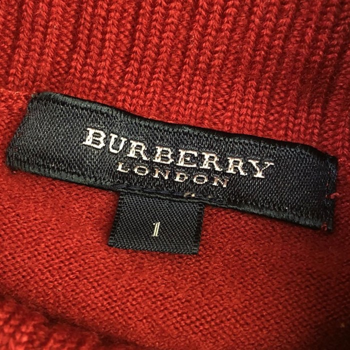 Burberrys Knit Burberry バーバリー　ニット　ハイネック　 | Vintage.City 빈티지숍, 빈티지 코디 정보