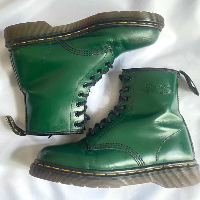 Made in England Dr.Martens green 8hole l | Vintage.City 빈티지숍, 빈티지 코디 정보