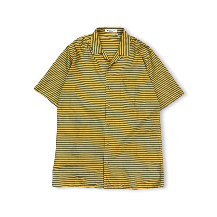 Christian Dior MONSIEUR S/S Border shirt | Vintage.City 빈티지숍, 빈티지 코디 정보