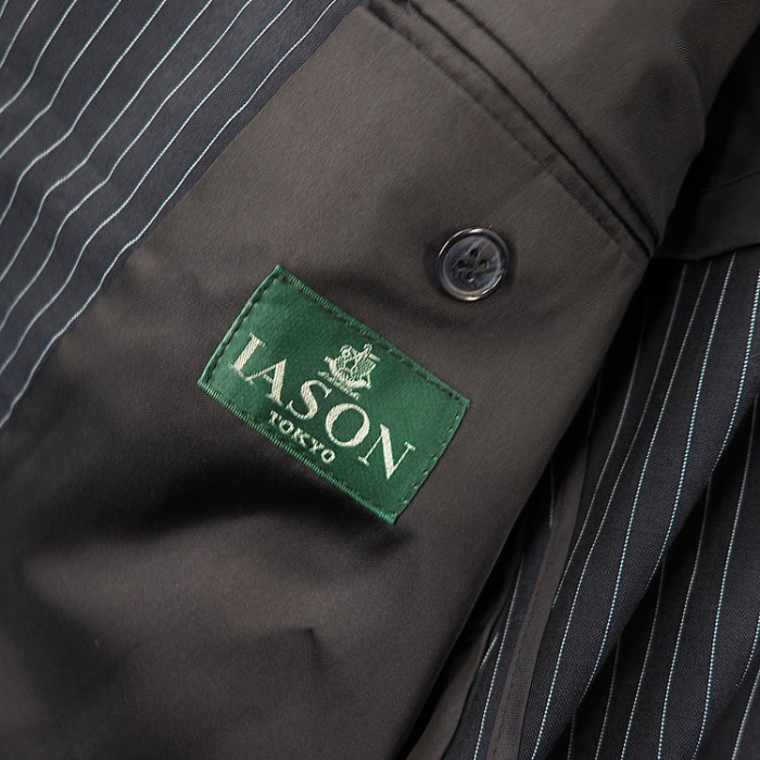 ジャパンヴィンテージ IASON 3Bスーツ セットアップ L ストライプ | Vintage.City 古着屋、古着コーデ情報を発信