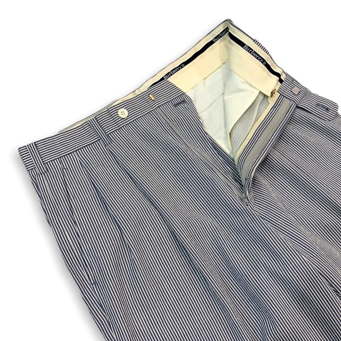 Burberrys" Two-tuck Stripe Slacks Pants | Vintage.City Vintage Shops, Vintage Fashion Trends