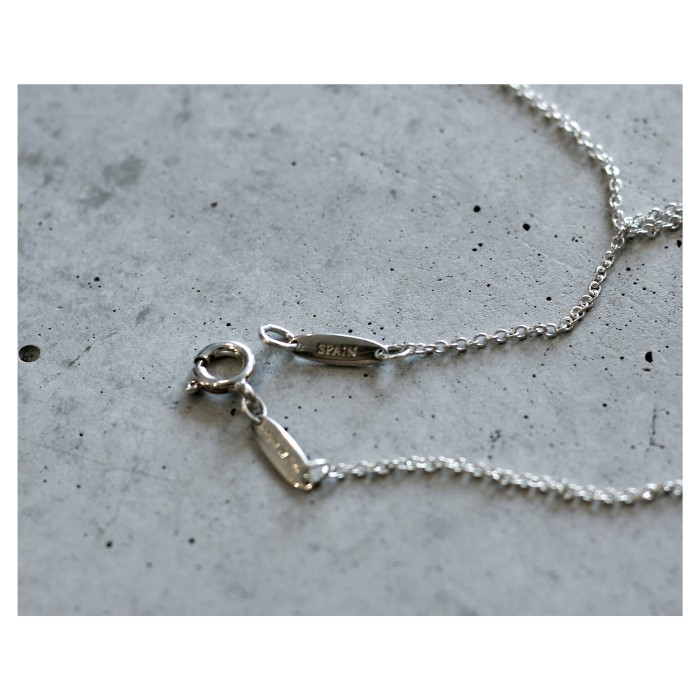 Old “Tiffany&Co.” Bean Silver Necklace | Vintage.City 古着屋、古着コーデ情報を発信