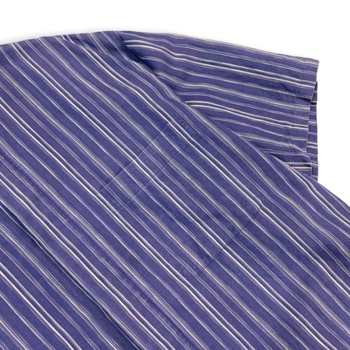 Pierre Cardin Colorless S/S Stripe Shirt | Vintage.City 古着屋、古着コーデ情報を発信