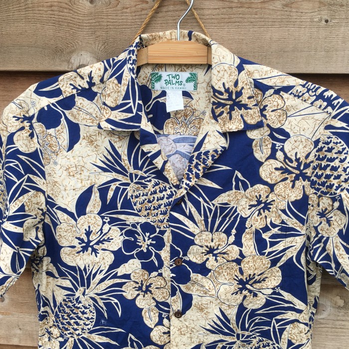 TWO PALMS MADE IN HAWAII S ハワイアンシャツ　アロハシ | Vintage.City 古着屋、古着コーデ情報を発信