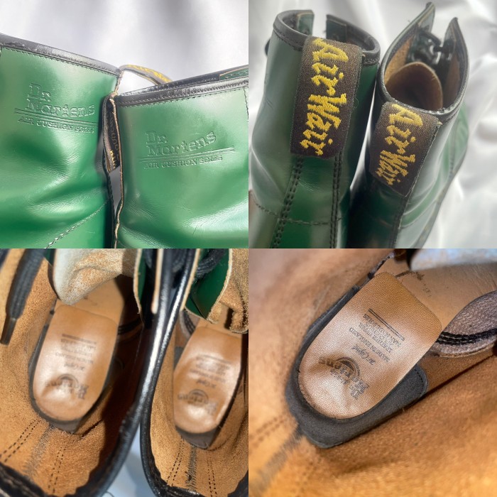 Made in England Dr.Martens green 8hole l | Vintage.City 古着屋、古着コーデ情報を発信