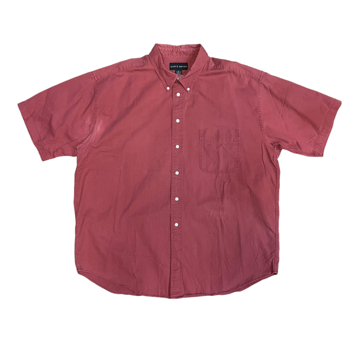 90-00’s croft&barrow コットンツイルボタンダウンシャツ | Vintage.City 빈티지숍, 빈티지 코디 정보